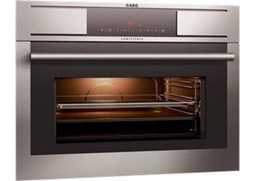 AEG Stoomoven (letterlijk 3x gebruikt), Ophalen, Zwart, 50 tot 100 cm, Zo goed als nieuw