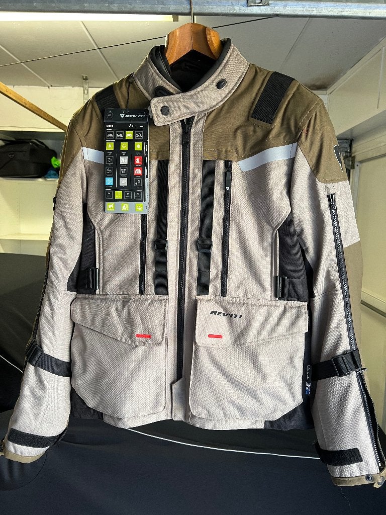 3 delig motor vest type jacket Sand 3 - XL van Rv'it, Motoren, Jas | textiel, Heren, REV’IT!, Ophalen