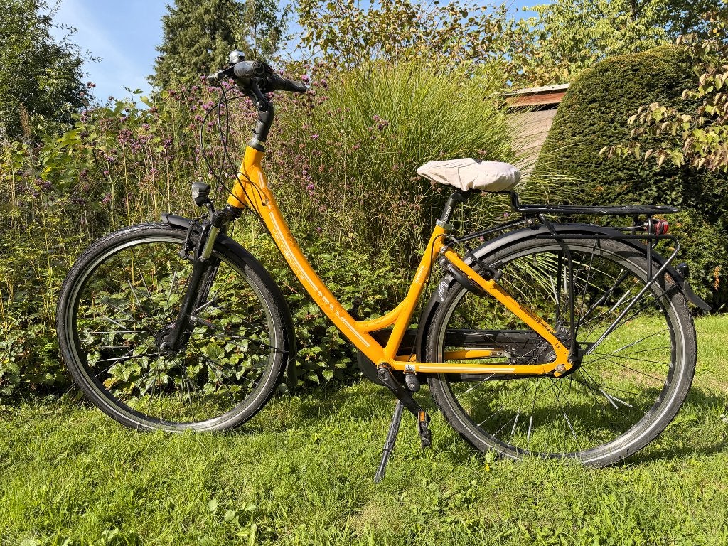 Fiets velo de ville, Ophalen, 24 inch of meer, Velgrem, Aluminium