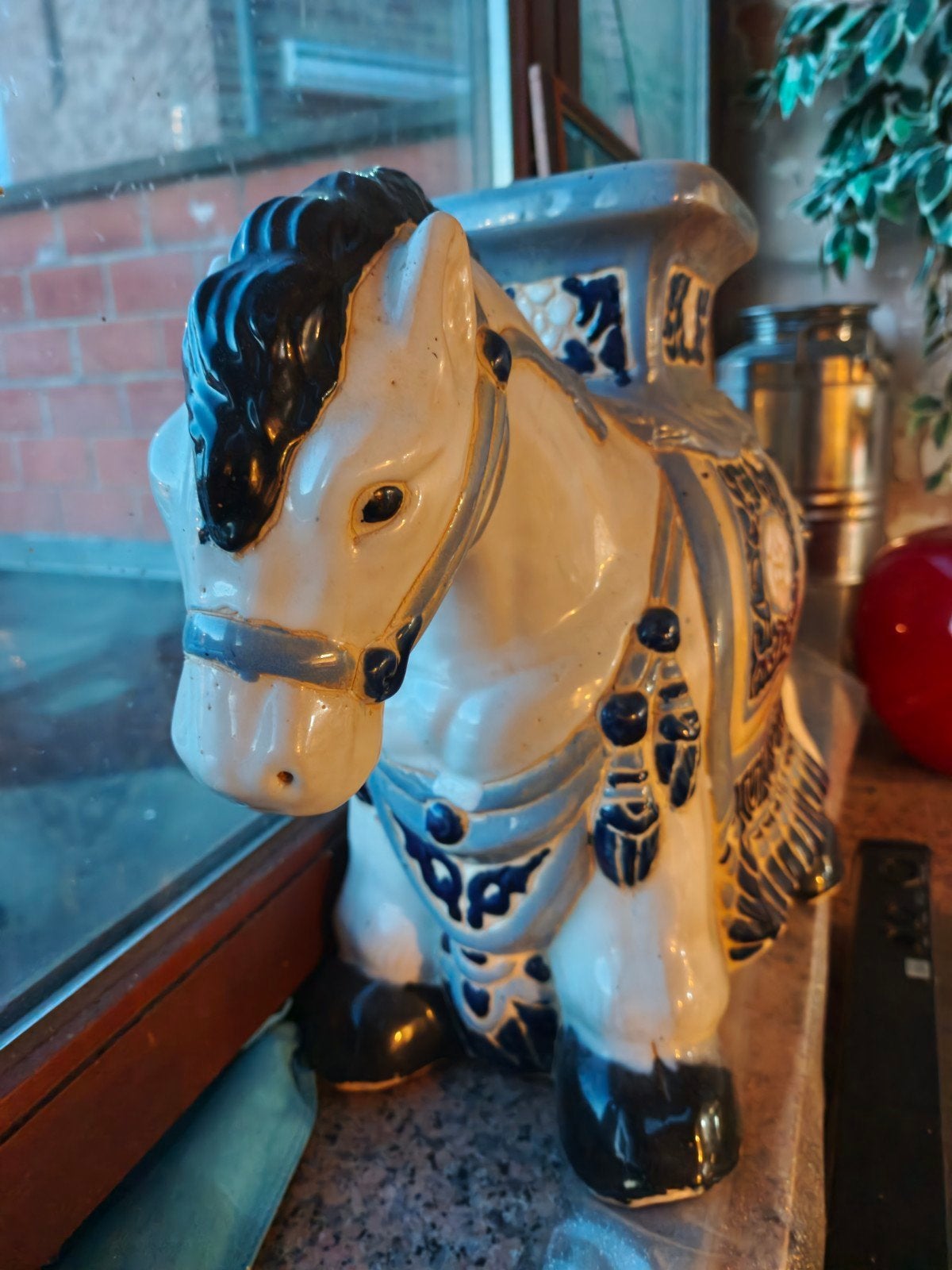 cheval en porcelaine, Antiquités & Art, Enlèvement