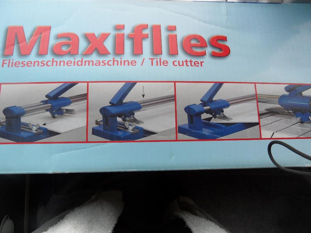 av coupe carrelage, Enlèvement, Utilisé