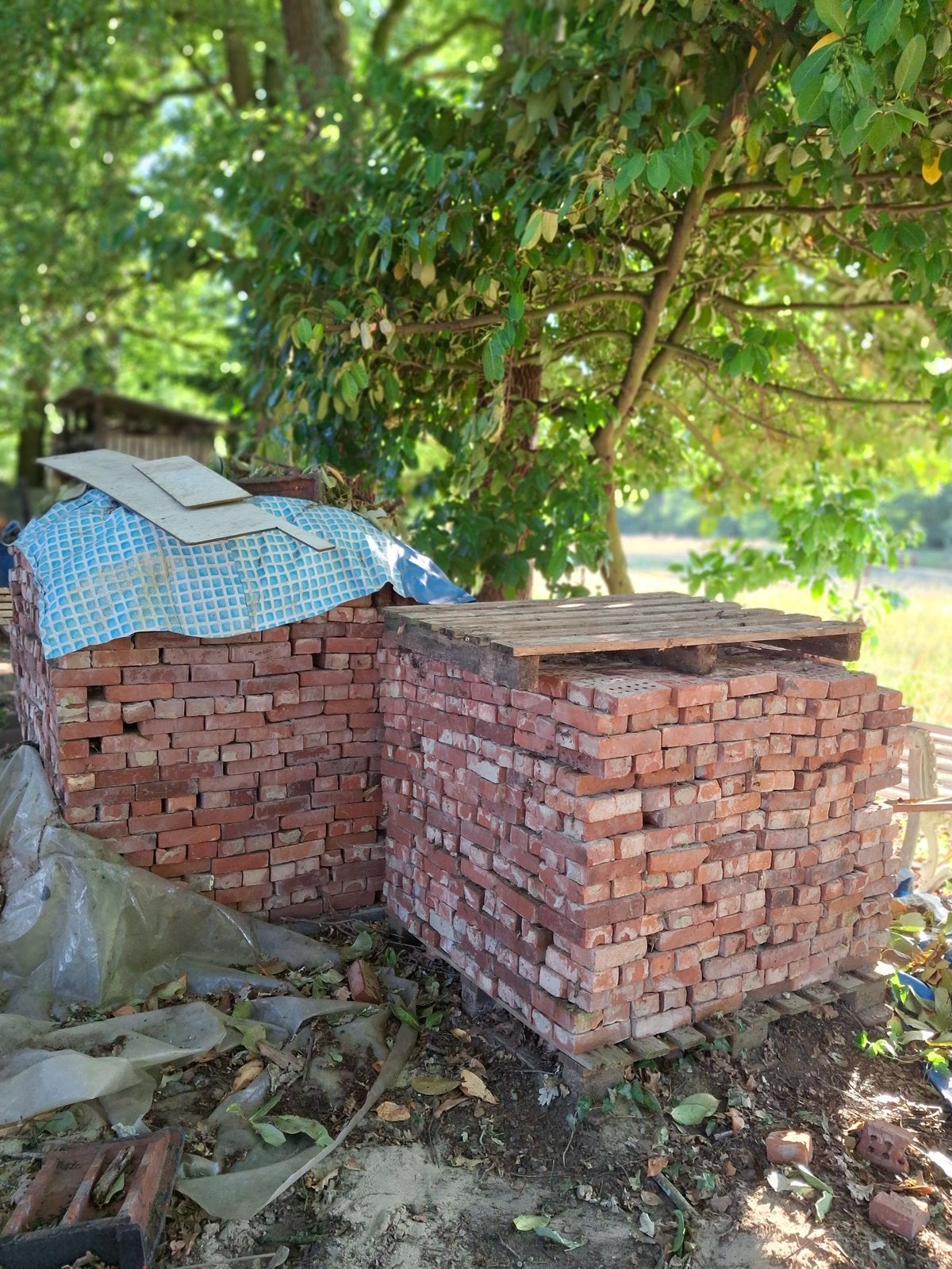 Gerecupereerde gevelstenen reinformaat 18  8,5  5 cm, Bricolage & Construction, Briques, Enlèvement, Utilisé