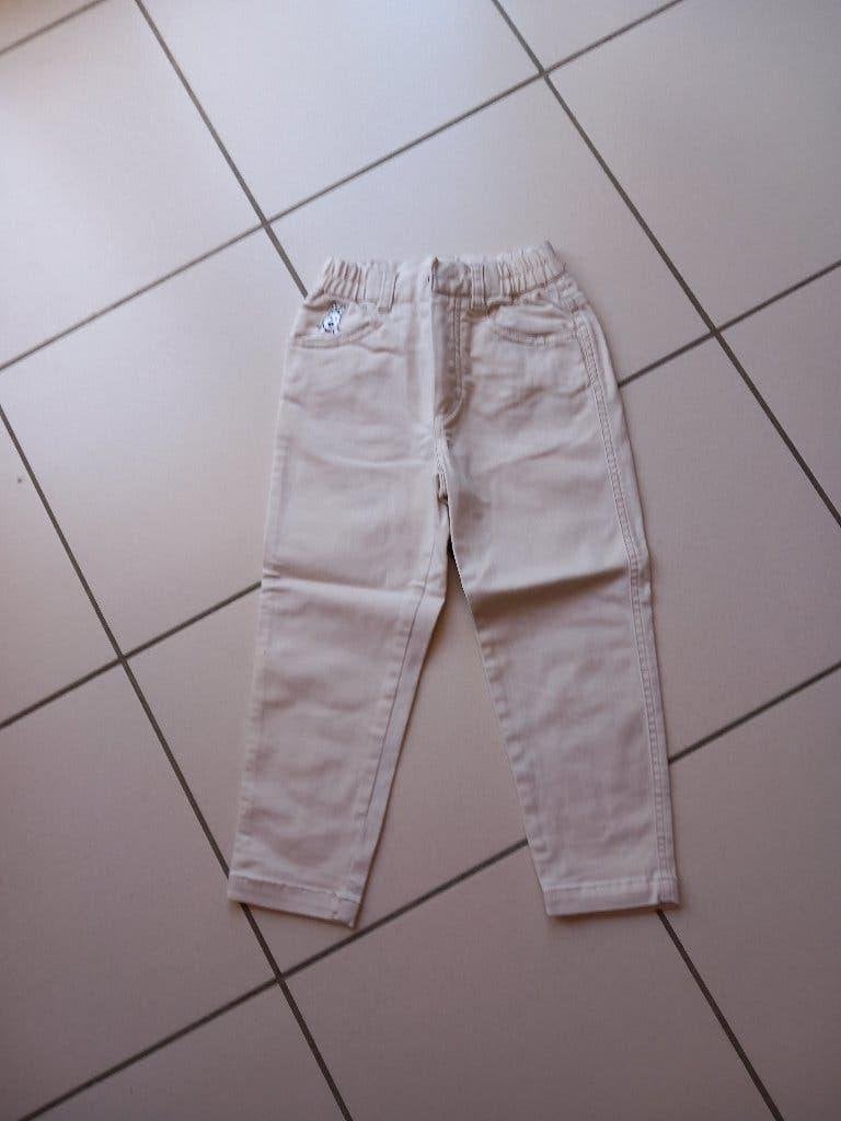 TINTIN - pantalon coton beige - taille 4 ans, Pantalon, Garçon ou Fille, Comme neuf, Tintin