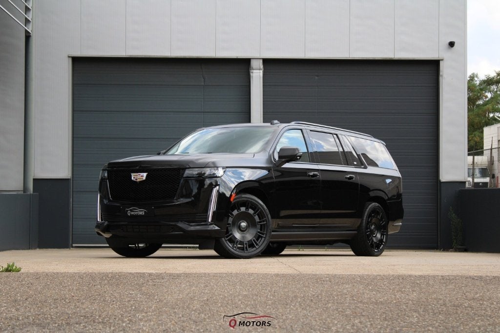 Cadillac Escalade V8 Platinum/PANO/LED/ACC/5 ZITPL LICHT/BTW, Cuir, Escalade, Entreprise, 6200 cm³