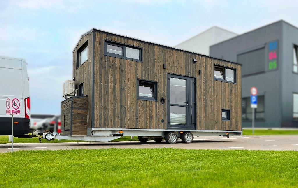 Tiny House, stacaravan 04/7,2 m² vanaf 40.900 euro excl. BTW, Tot en met 6