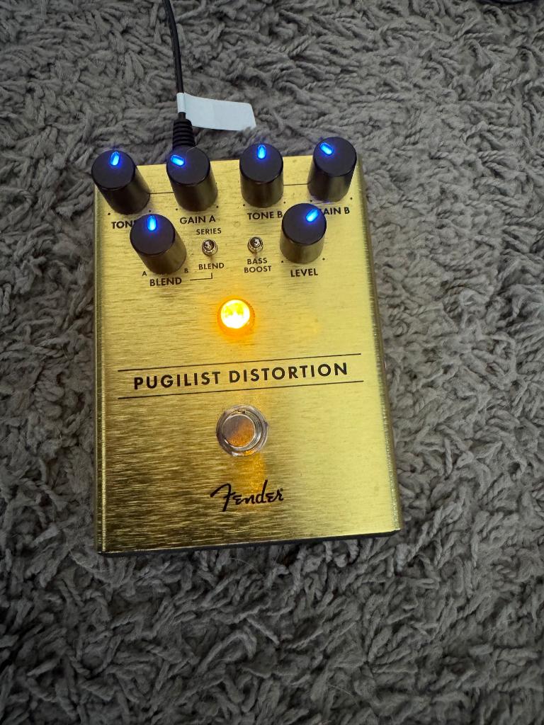 Fender Pugilist Distortion, Ophalen of Verzenden, Distortion, Overdrive of Fuzz
