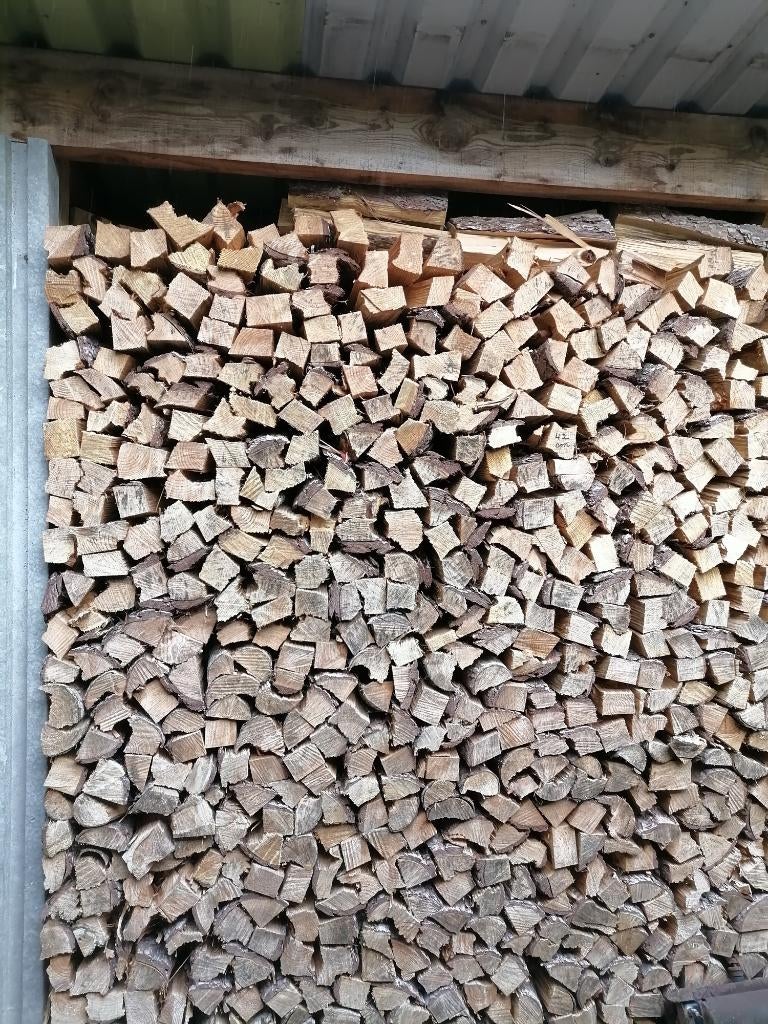 Brandhout den droog., Tuin en Terras, 6 m³ of meer, Ophalen of Verzenden, Overige houtsoorten, Blokken