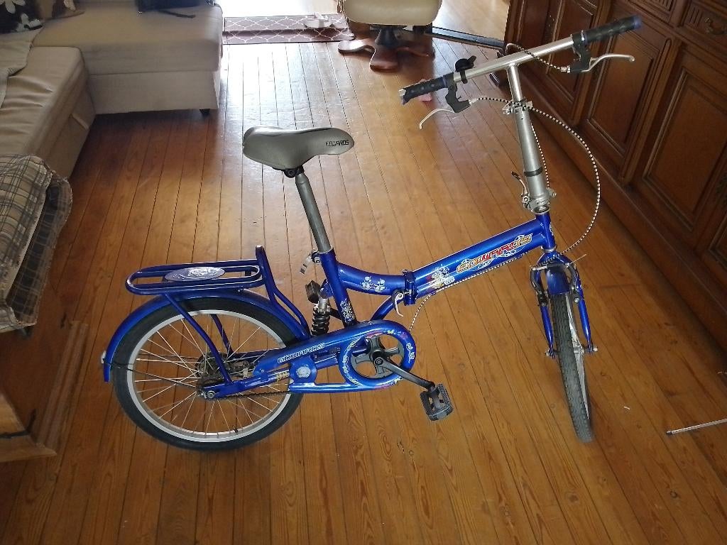 Plooifiets merk Edwards 20 X 1,75 (47 X 406), Fietsen en Brommers, Ophalen, Gebruikt, Overige merken