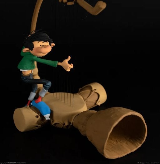 FARIBOLES FRANQUIN GASTON GAFFOPHONE, Verzamelen, Ophalen of Verzenden, Guust of Robbedoes, Nieuw, Beeldje of Figuurtje