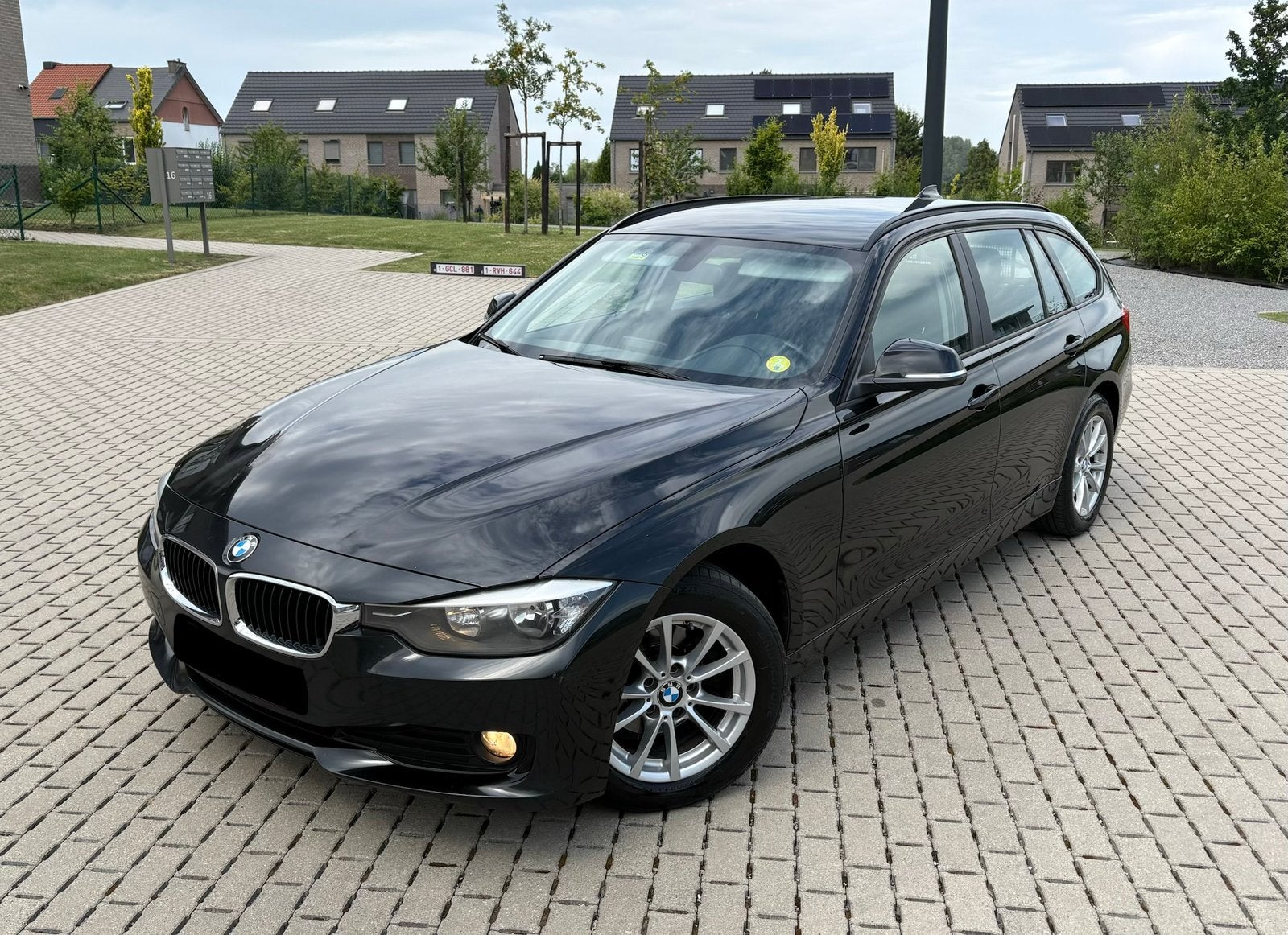 BMW 316D f31 // prêté à immatriculer // 2015 // ÉTAT NEUF //, 1995 cc, Zwart, 4 cilinders, Zwart