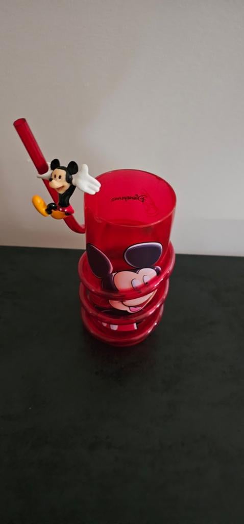 Verre Disneyland Paris, Collections, Disney, Enlèvement, Mickey Mouse, Comme neuf, Autres types