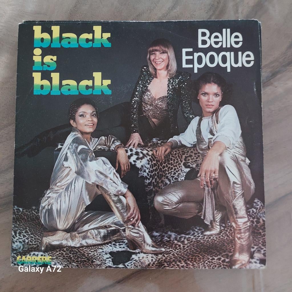 belle epoque black is black, Enlèvement ou Envoi, Single, 1970 - 1979, Utilisé
