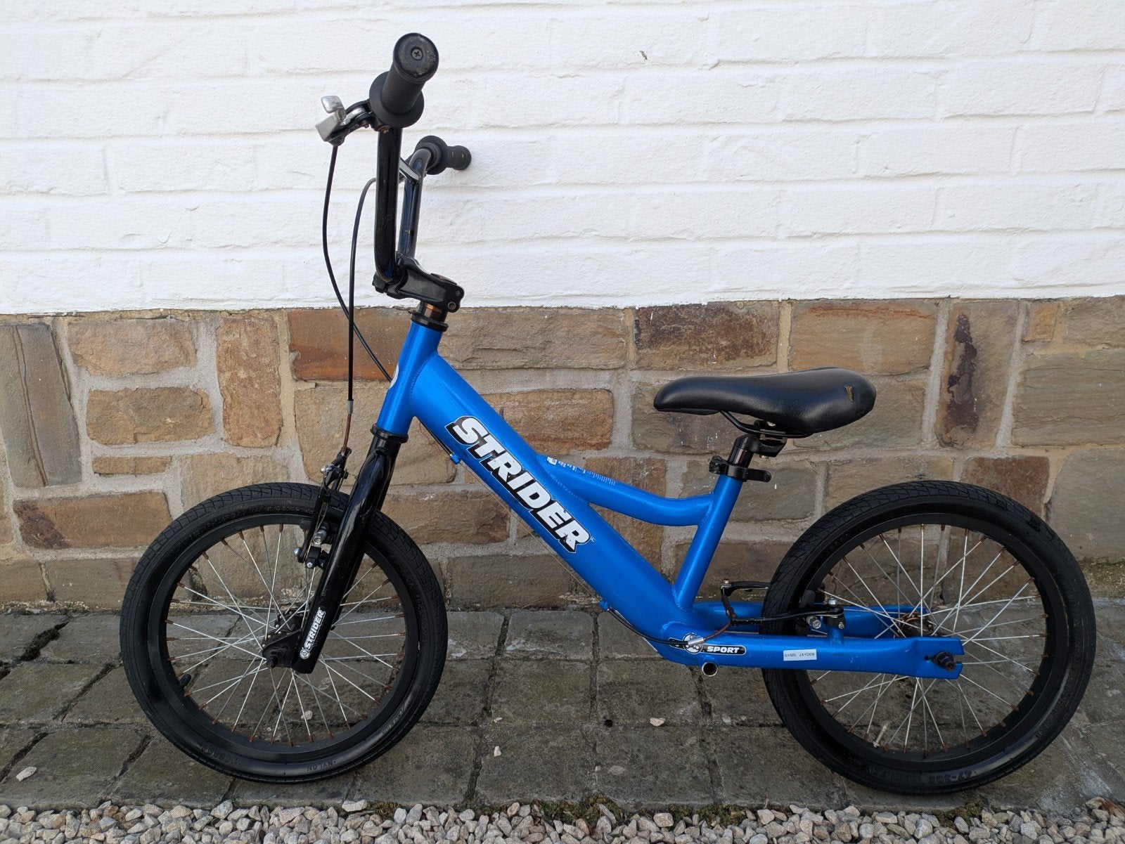 Strider Loopfiets 16 inch, Ophalen, Velgrem, Aluminium, 16 tot 20 inch