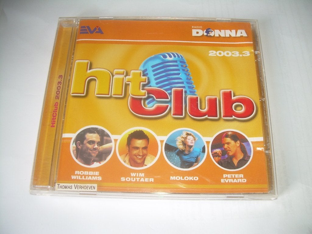 CD - RADIO DONNA - HITCLUB - 2003 , 3, Cd's en Dvd's, Ophalen of Verzenden, Zo goed als nieuw, Verzamelalbum, Dance en House