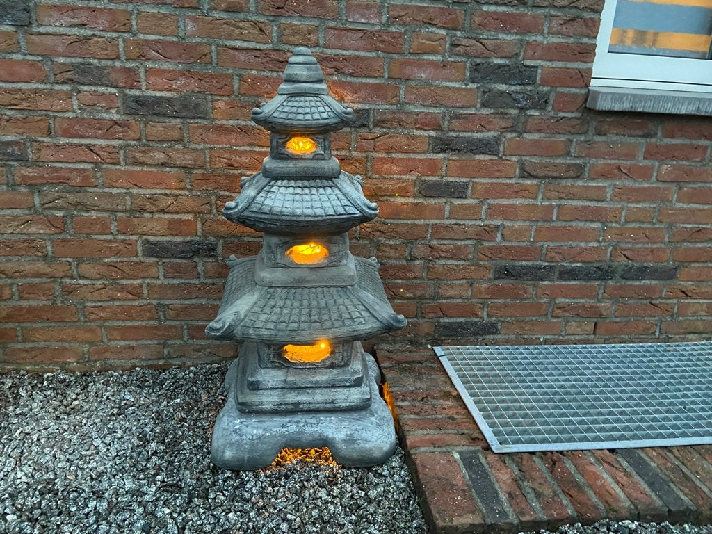 Pagode 3daks , hoogte 95cm, Tuin en Terras, Ophalen, Nieuw, Beton, Overige typen