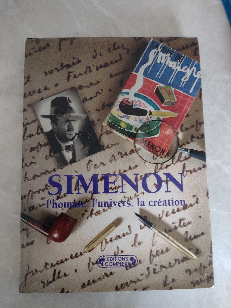 Livre-Simenon, l'homme, l'univers, la création, Enlèvement ou Envoi, Autre, Comme neuf, Collectif