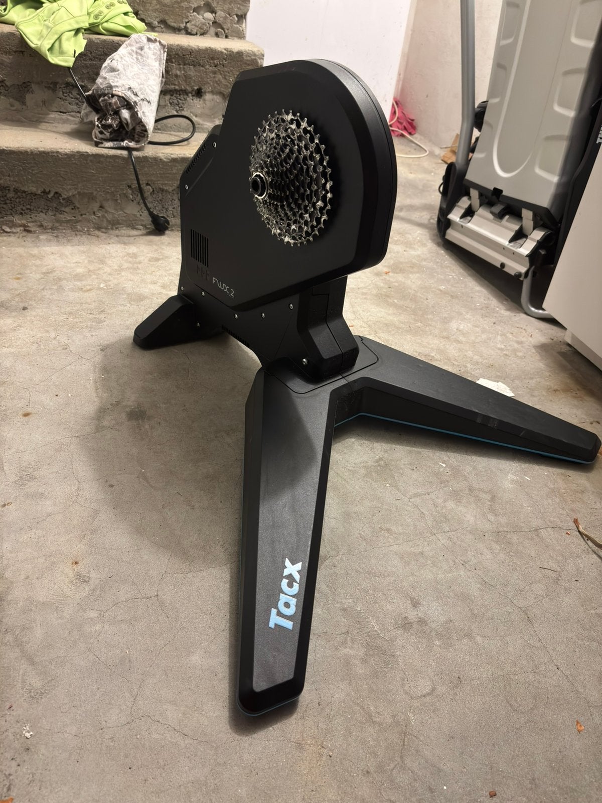 Tacx Flux 2 Smart + Sram body, Ophalen, Zo goed als nieuw