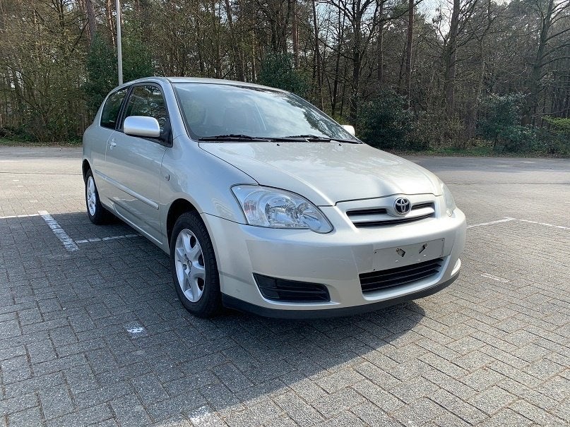 Toyota Corolla 1.4 D4D LICHTE VRACHT, Auto's, Voorwielaandrijving, Stof, Zwart, 4 cilinders