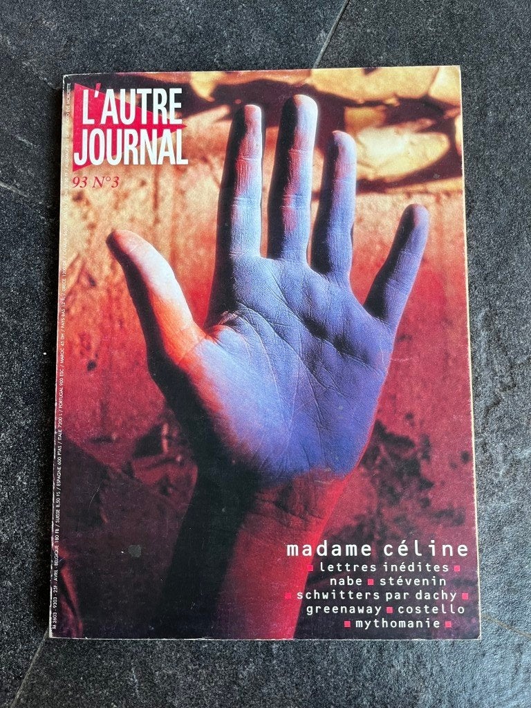 tijdschrift L’autre journal 1993 nr3, Ophalen of Verzenden, Tijdschrift