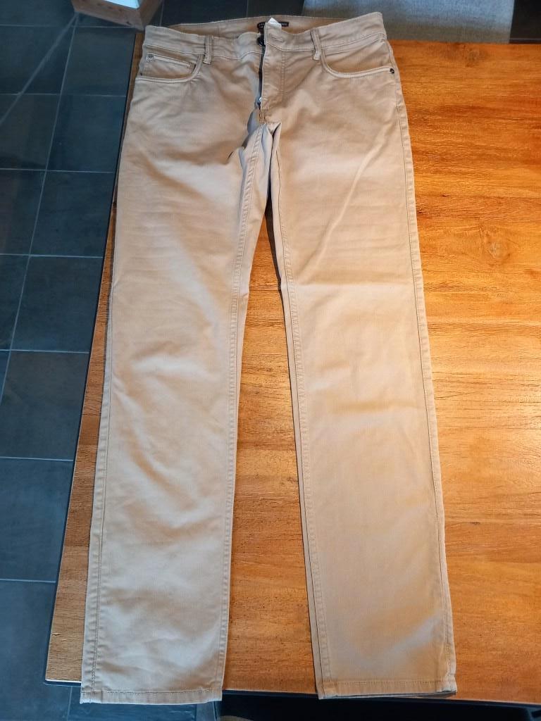 Mango Man chino broek maat 30, Neuf, Beige, Taille 46 (S) ou plus petite, Enlèvement ou Envoi
