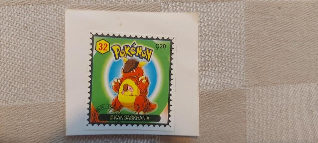 pokemon postzegel gelimiteerd Kangaskhan limited, Ophalen of Verzenden, Nieuw, Overige typen