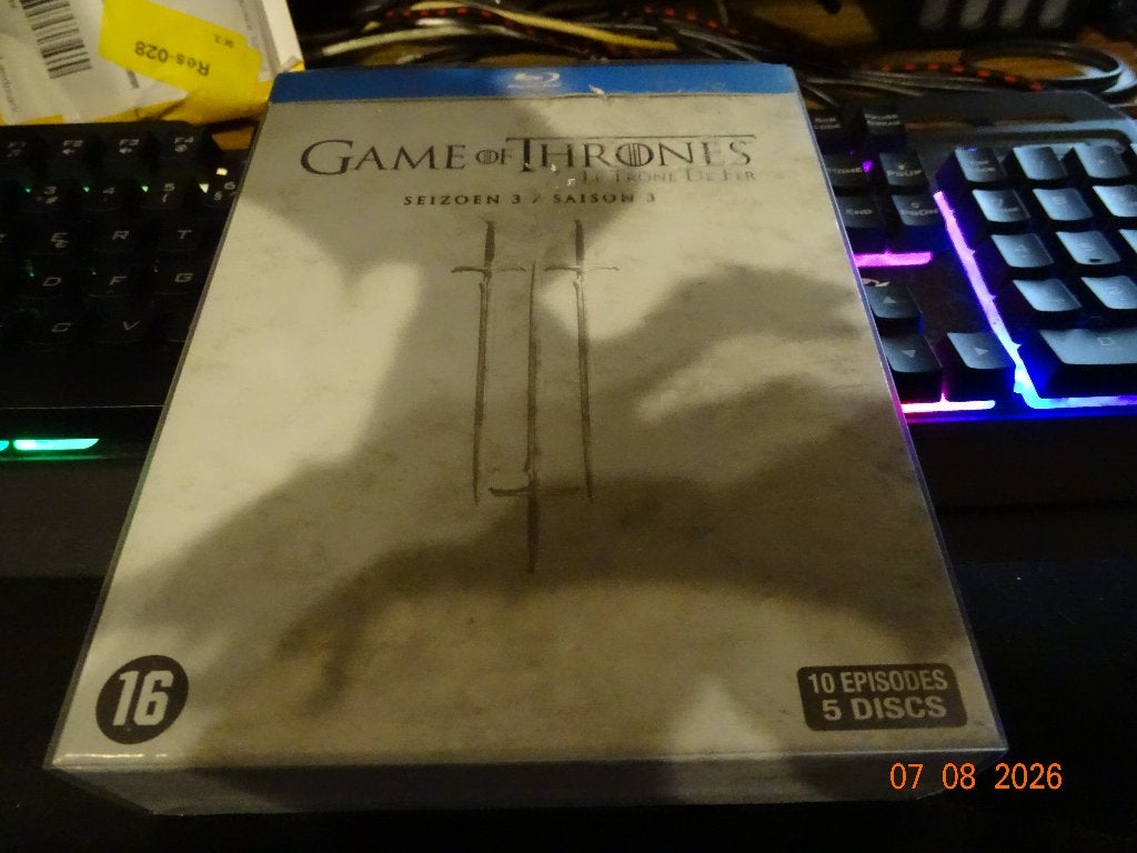 Game of Thrones saison 3, Cd's en Dvd's, Blu-ray, Spaans, Science Fiction en Fantasy, Ophalen of Verzenden, Zo goed als nieuw