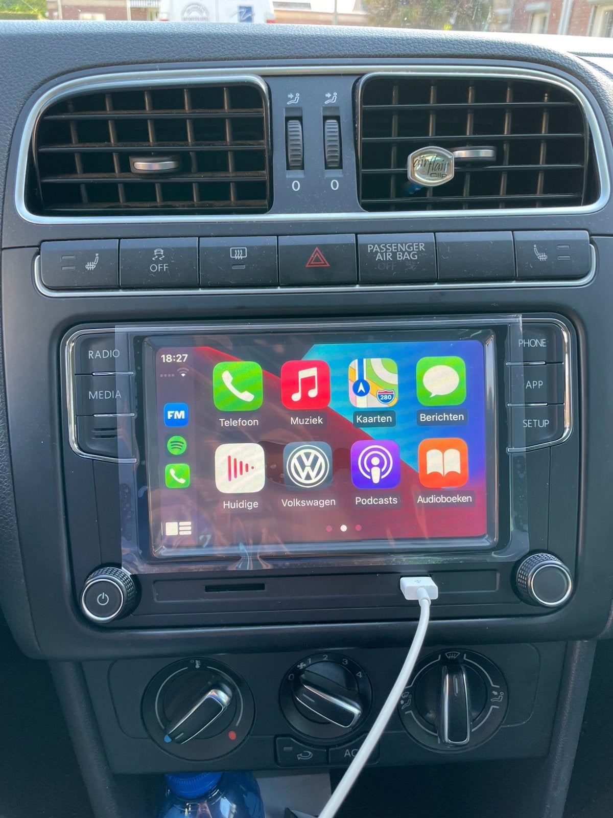 VW POLO 6R SKODA SEAT RCD 360 PRO Apple carplay navi, Auto-onderdelen, Ophalen of Verzenden, Nieuw, Seat