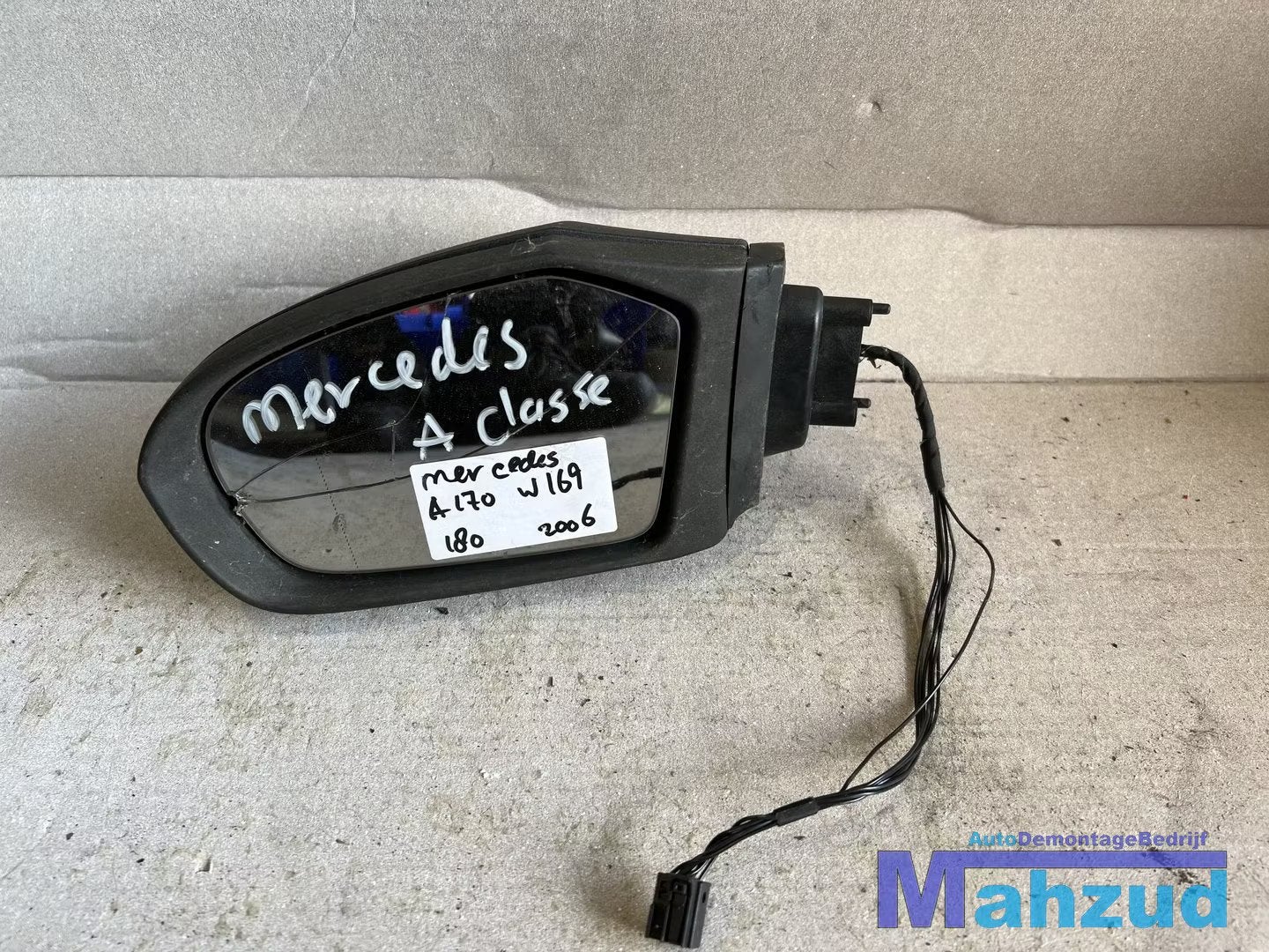 MERCEDES A-KLASSE W169 Links spiegel buitenspiegel 2004-2012, Gebruikt, Mercedes-Benz AG, Mercedes-Benz, Mercedesstrasse 120
70372  Stuttgart, DE