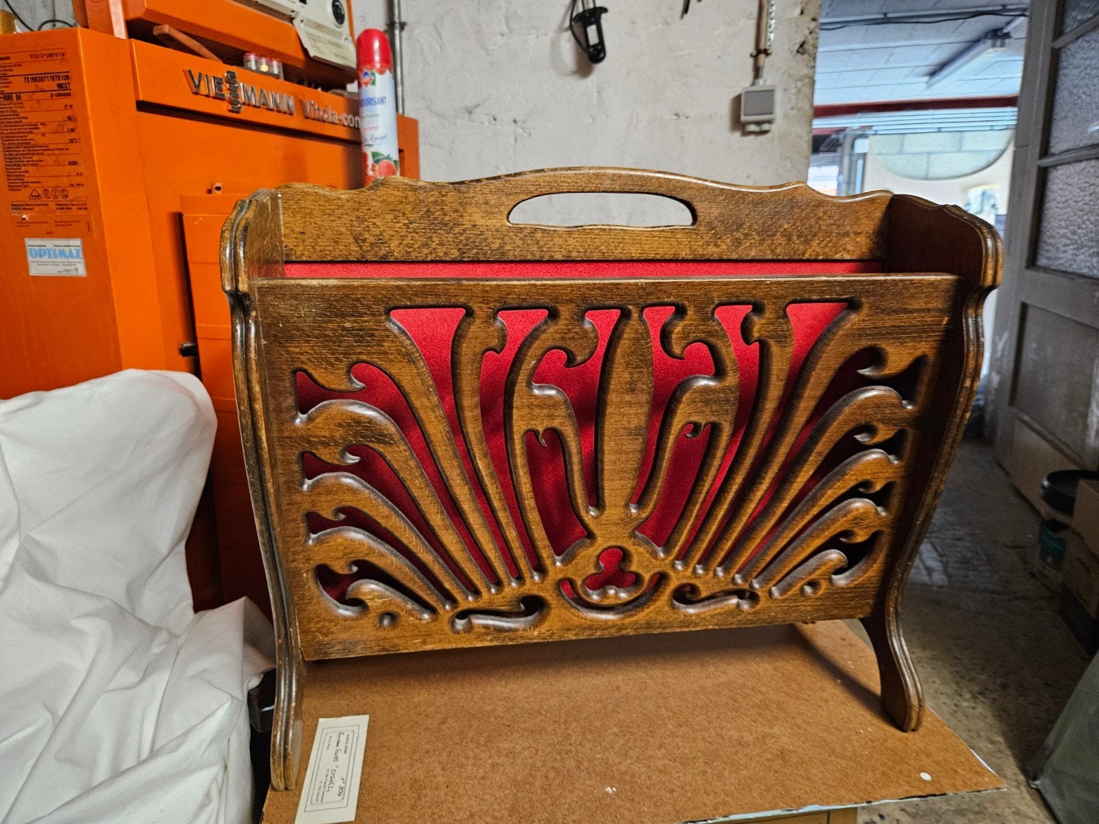porte journaux, revue.. vintage, Porte-revues, Vintage, Enlèvement, Utilisé