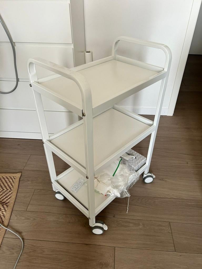 Rolwagentje wit, Ophalen, Gebruikt