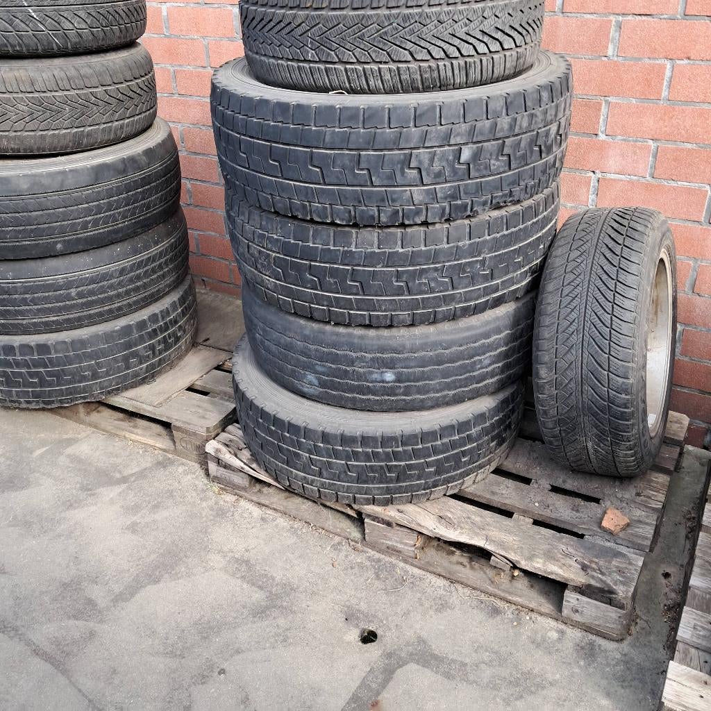 Velg met band vrachtwagen, Ophalen
