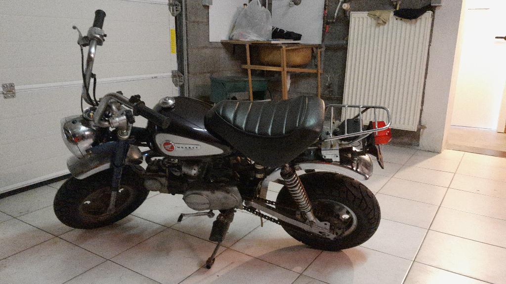 Honda Monkey met bouwjaarattest, Fietsen en Brommers, Brommers | Honda, Gebruikt, Overige modellen, Klasse B (45 km/u), Ophalen