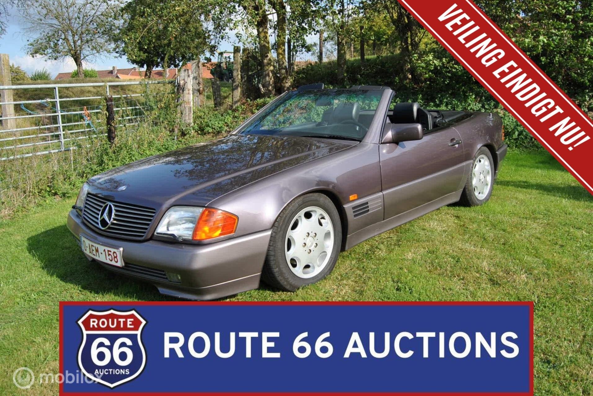 Mercedes-Benz 300 SL | Route 66 Auctions, Auto's, Zwart, Mercedes-Benz, Bedrijf, Handgeschakeld