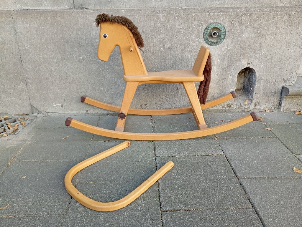 Cheval à bascule en bois Geuther Halla, Enlèvement, Comme neuf