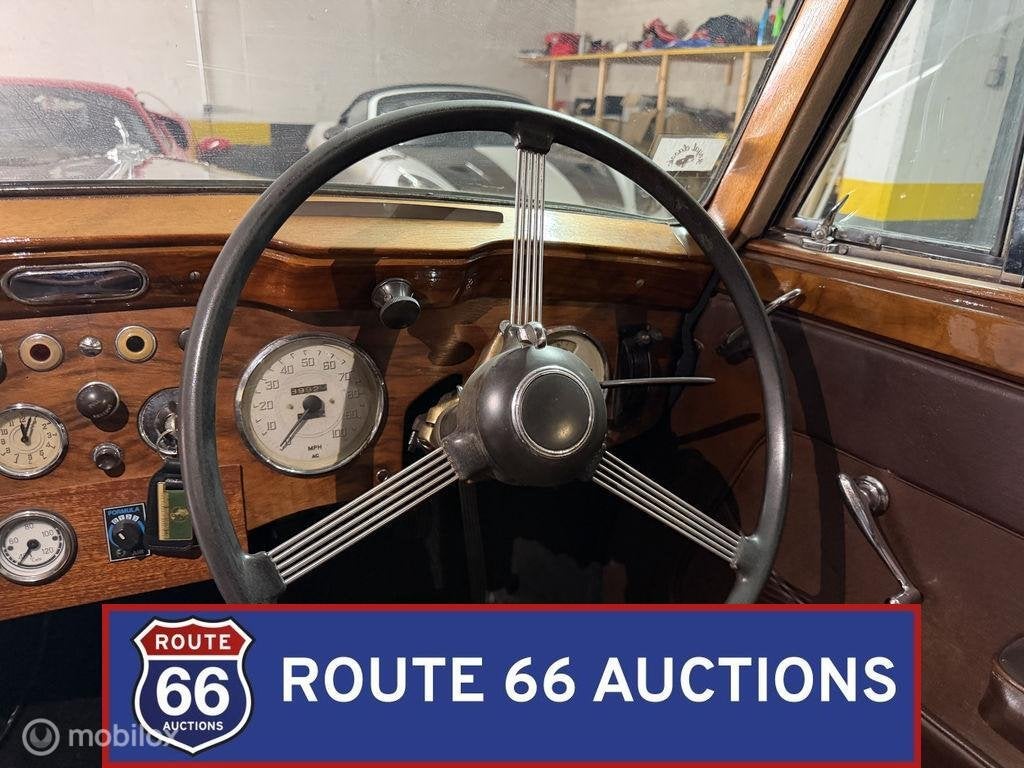 Daimler DB18 Consort Saloon | 1953 | Route 66 Auctions, Auto's, Overige merken, Zwart, Bedrijf, Handgeschakeld