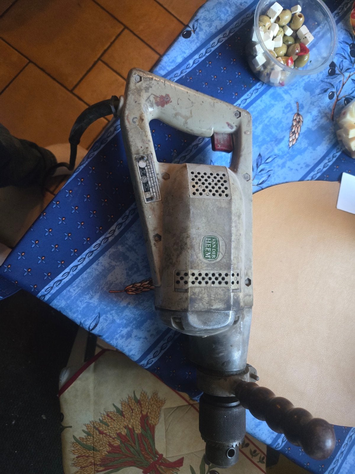 Foreuse vintage, Bricolage & Construction, Compresseurs, Enlèvement