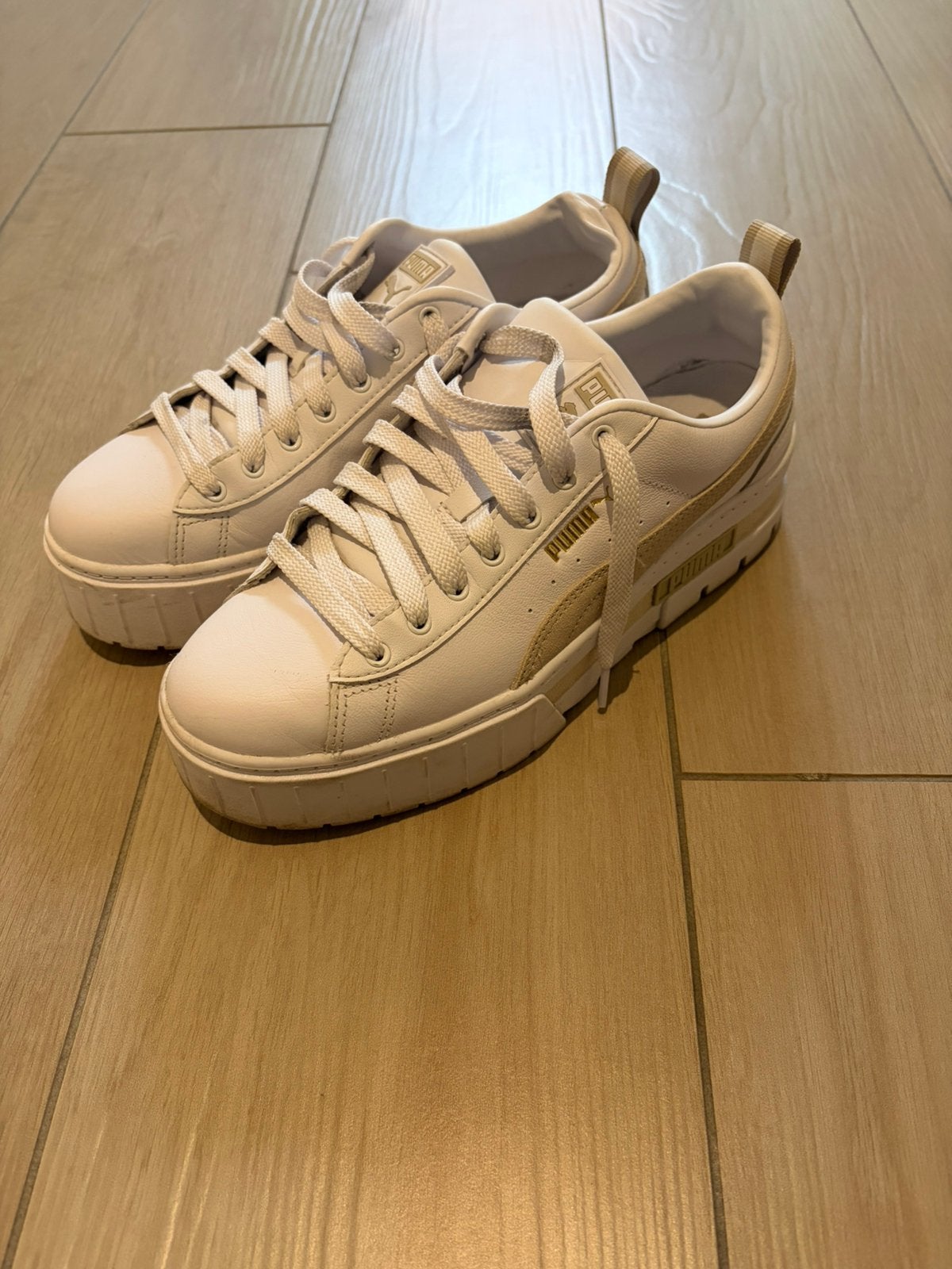 Puma schoenen, Kleding | Heren, Wit, Overige typen, Ophalen of Verzenden, Zo goed als nieuw