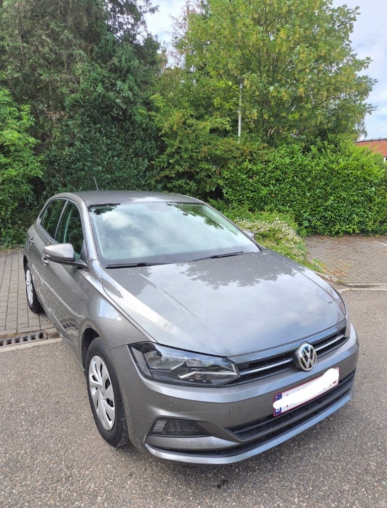 VW Polo (2019), Stof, Particulier, 59 kW, Zilver of Grijs
