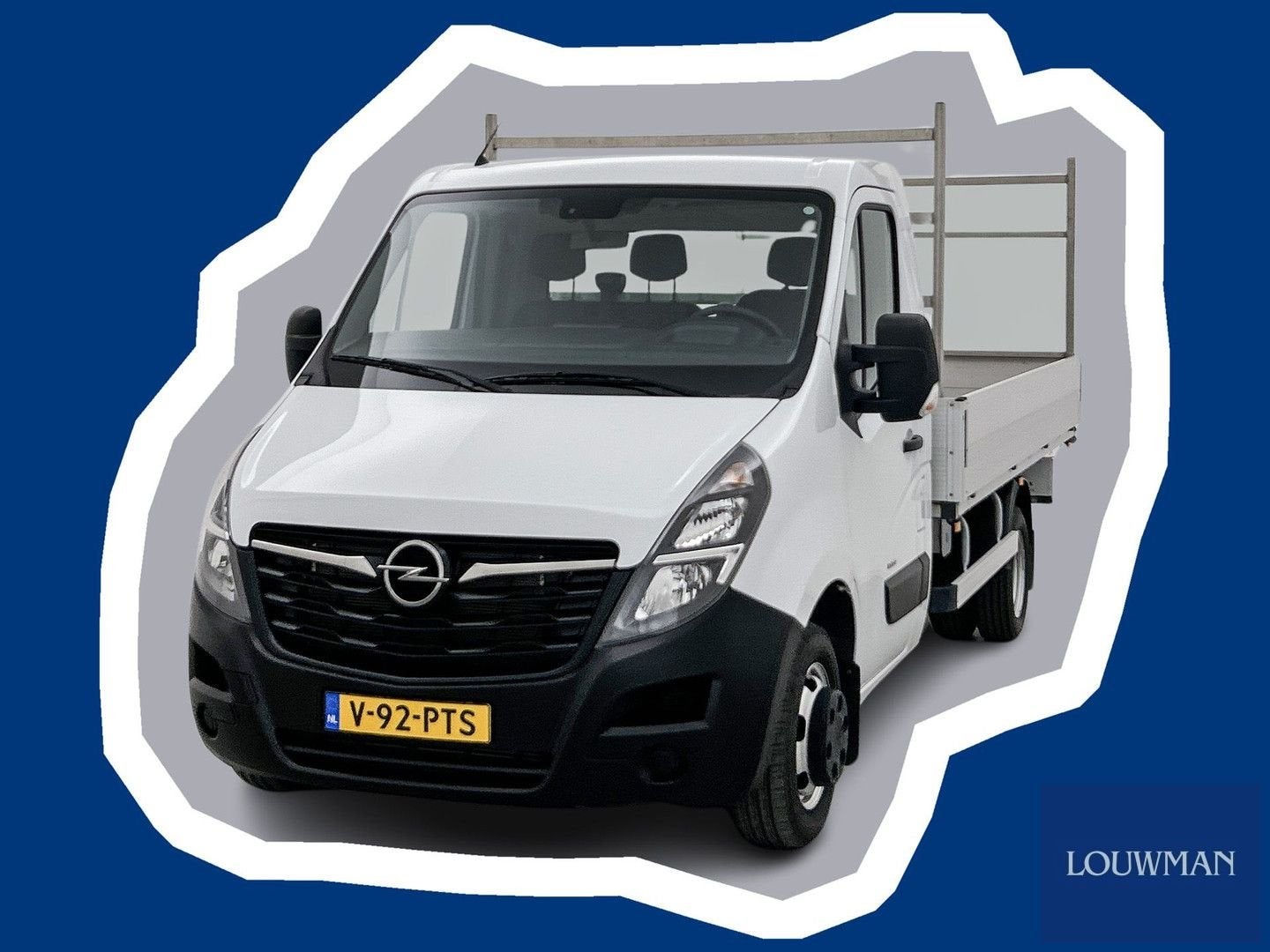 Opel Movano 2.3 Turbo L2H1 DL Open laadbak 146pk Trekhaak 35, Auto's, Electronic Stability Program (ESP), Wit, Bedrijf, 225 g/km