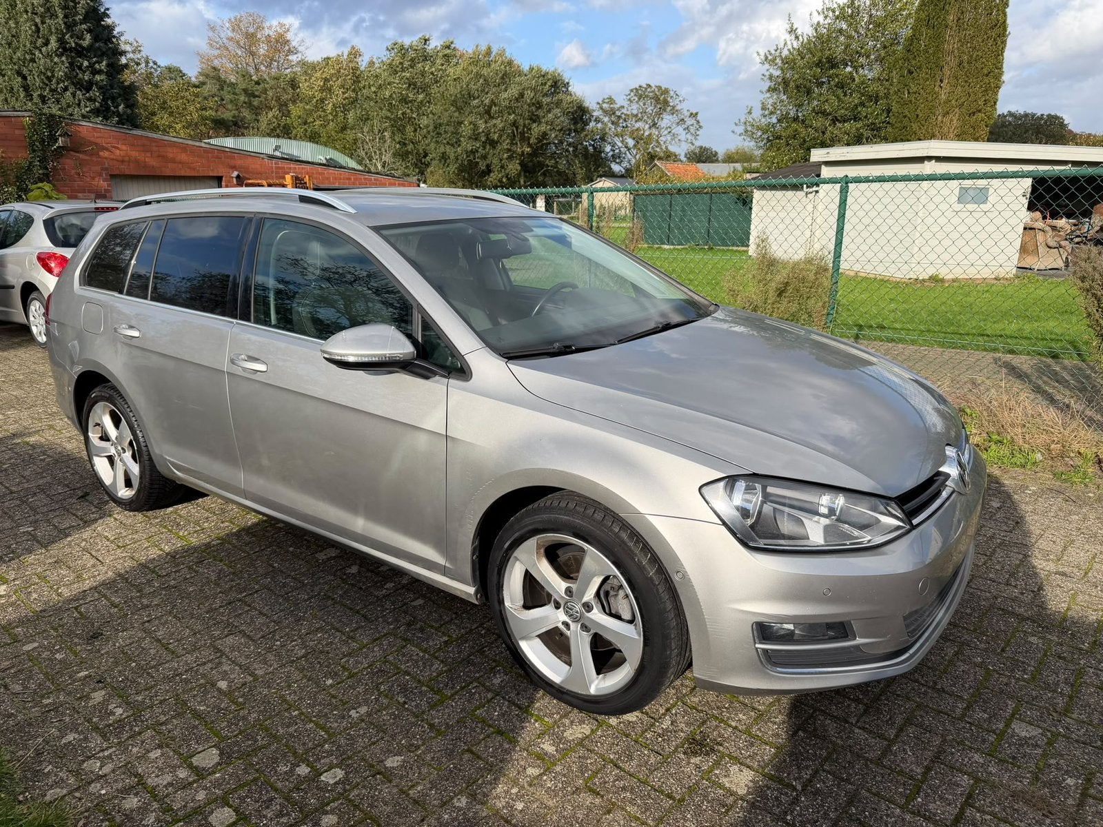 Volkswagen Golf 7 1.4 benzine euro5 158.000km automaat, Stof, Zwart, Bruin, Break