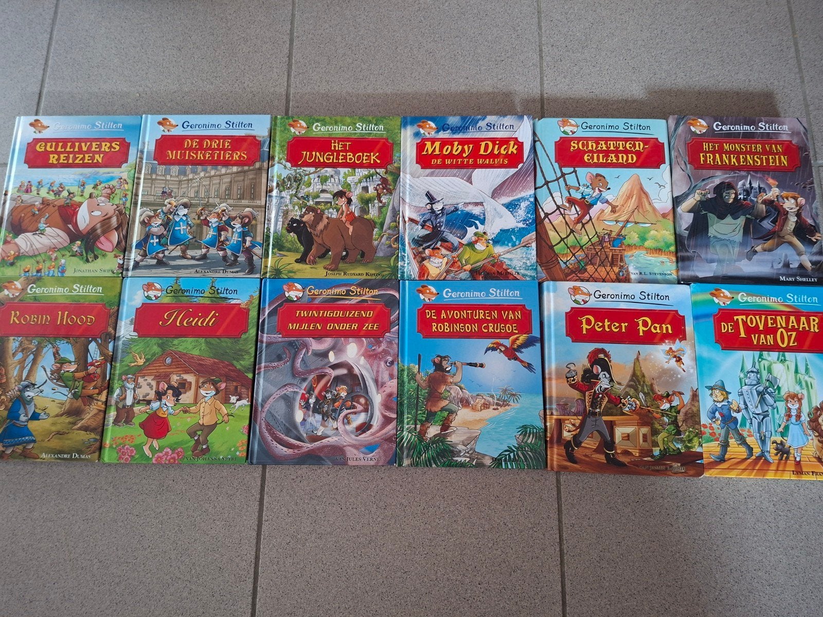Geronimo Stilton boeken, Boeken, Kinderboeken | Jeugd | 10 tot 12 jaar, Ophalen, Gelezen, Fictie