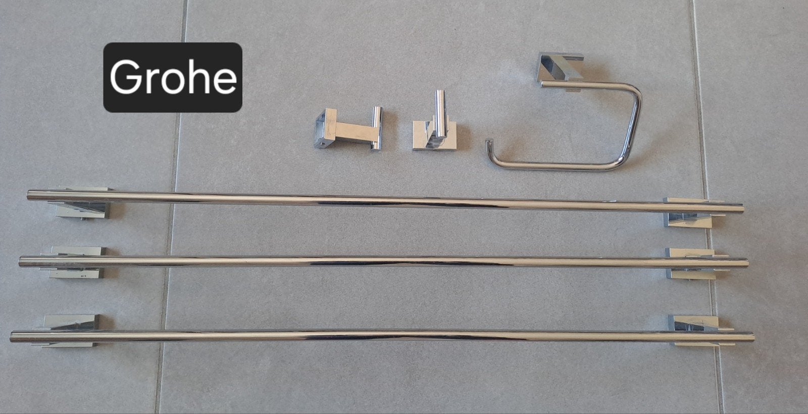 Grohe badkameraccessoires, Ophalen of Verzenden, Chroom