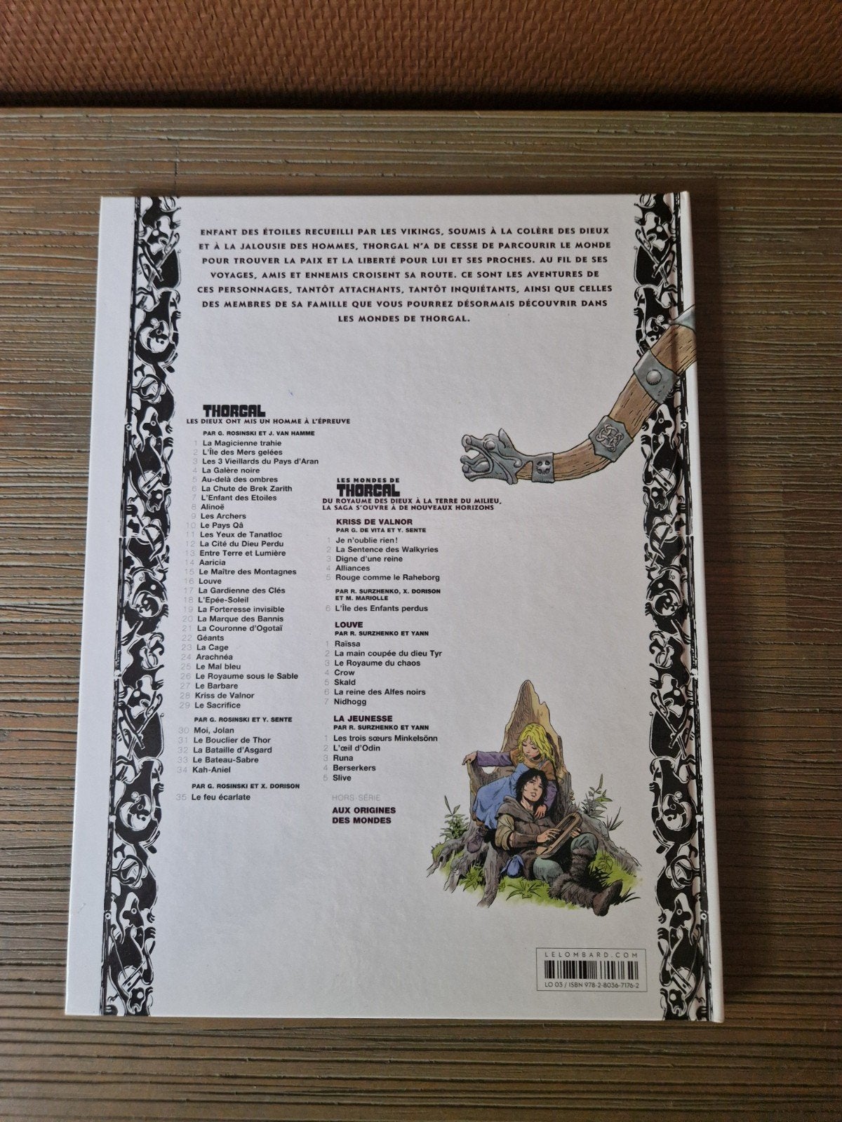Bd la jeunesse de thorgal 5,EO, Enlèvement ou Envoi