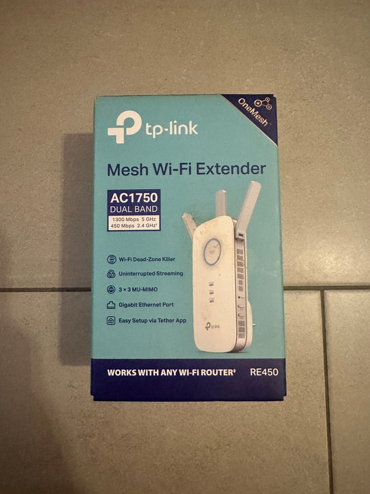 WIFI extender / TP-LINK RE450, Computers en Software, Netwerk switches, Zo goed als nieuw, Ophalen