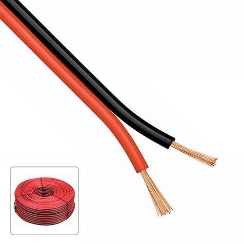 2 x 2.5 luidsprekerkabel rood/zwart (100 meter), Verzenden