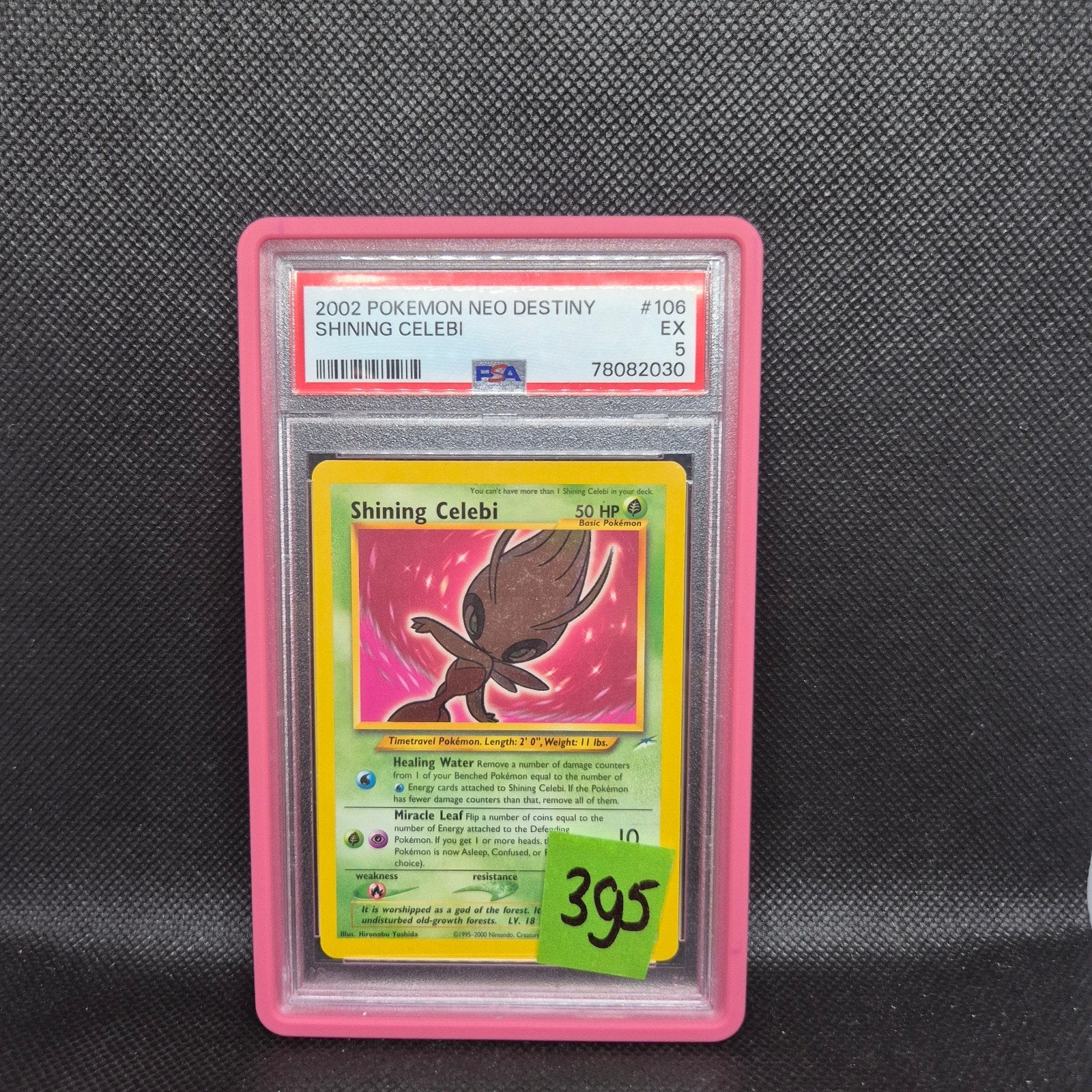 Shining Celebi Neo Destiny PSA 5, Ophalen of Verzenden