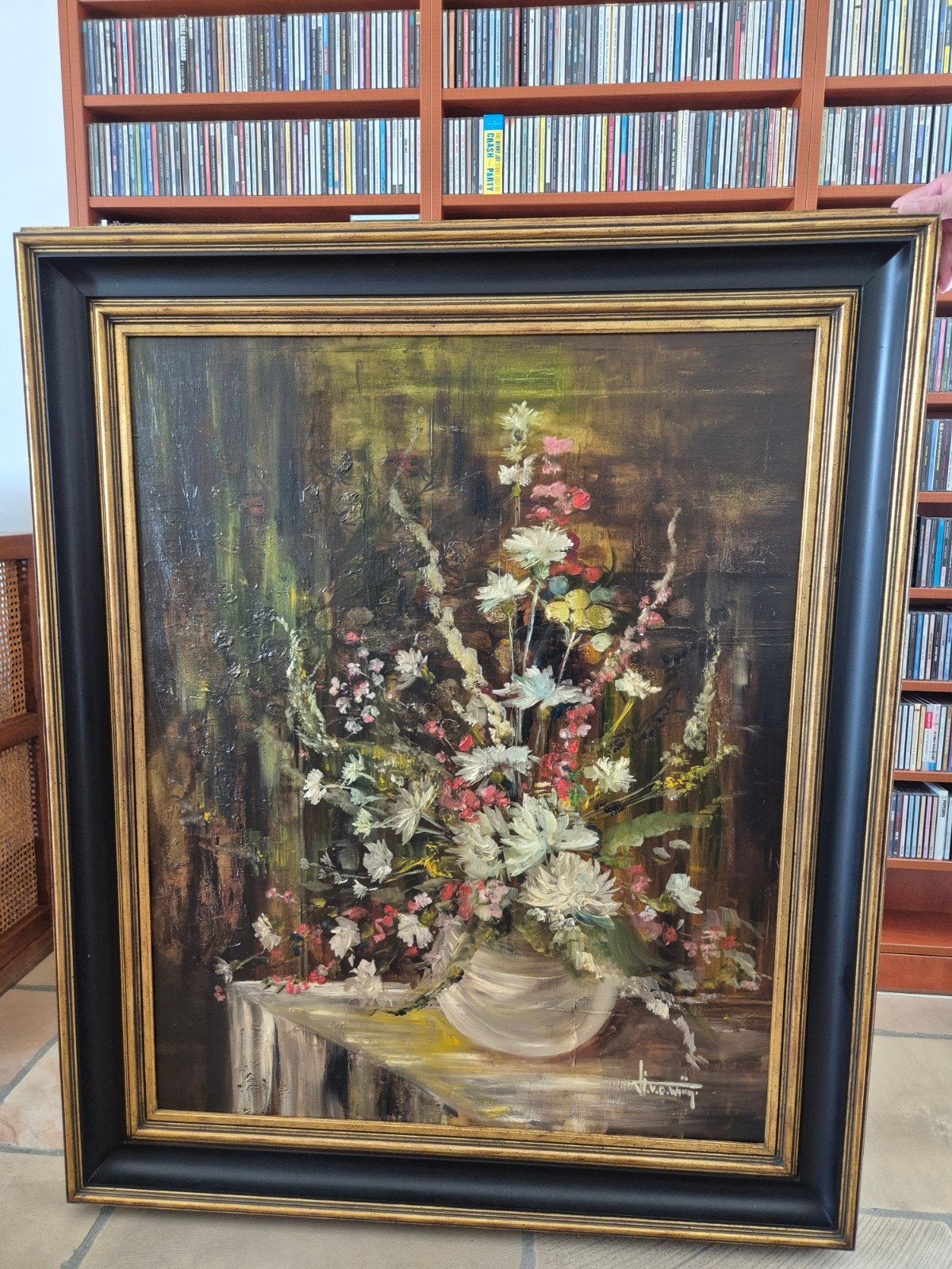 Schilderij Lieve Van Der Weeën, Antiek en Kunst, Ophalen