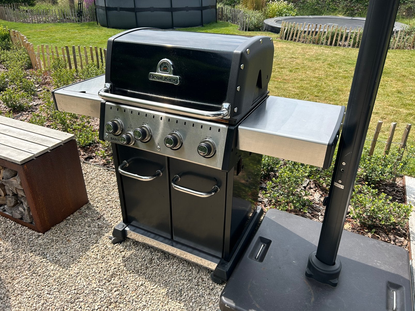 Barbecue Broil King Baron 440, Ophalen, Gebruikt, Gas, Vrijstaand