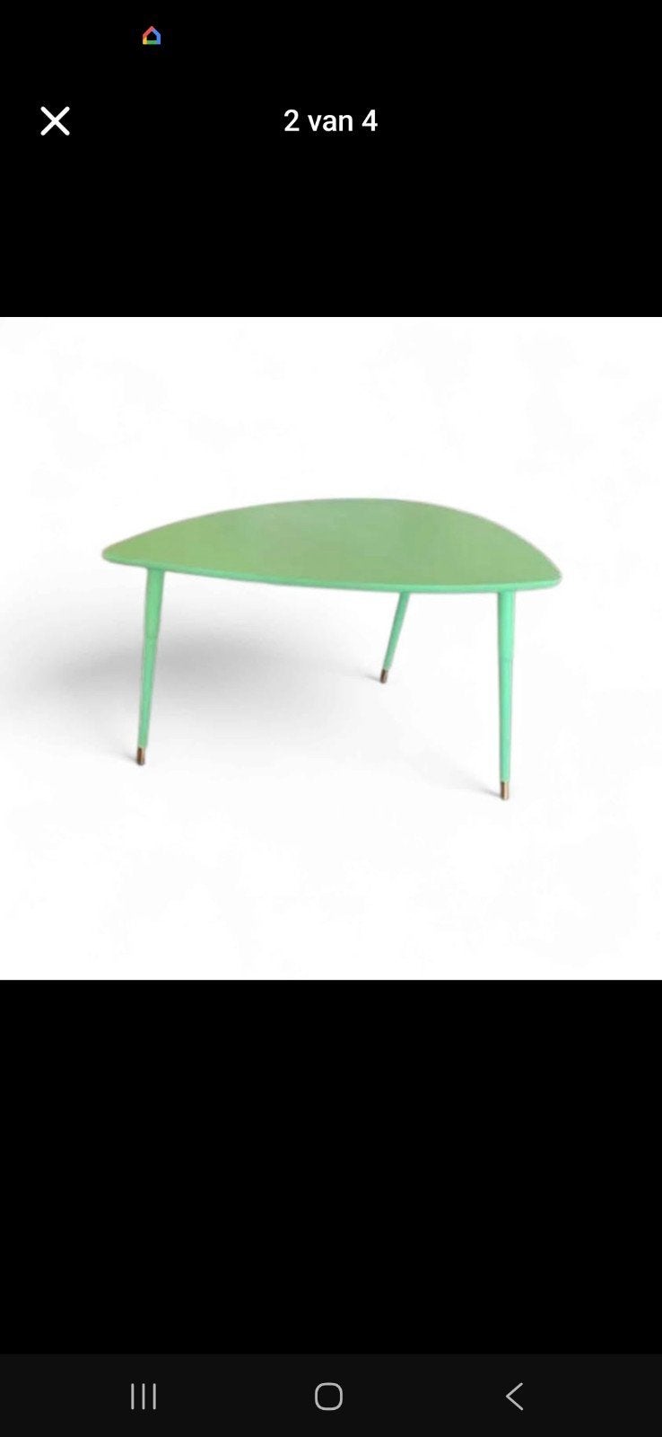 Ikea Lövbacken design tafeltje nieuw in doos, Ophalen