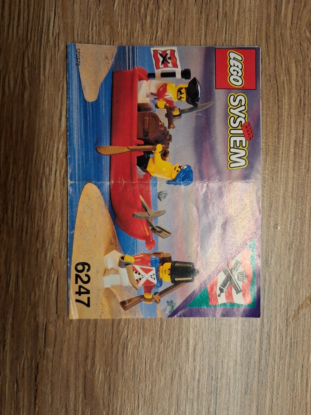 Lego system handleiding voor set 6247, Verzenden, Lego